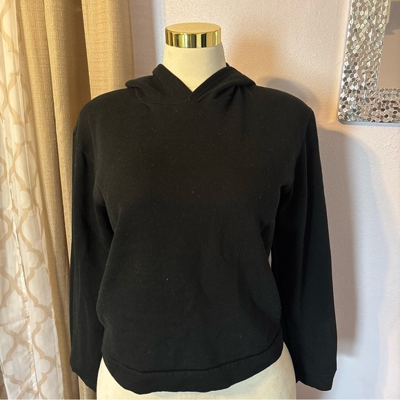 Tops - Elegant‎ Black Women's Hoodie